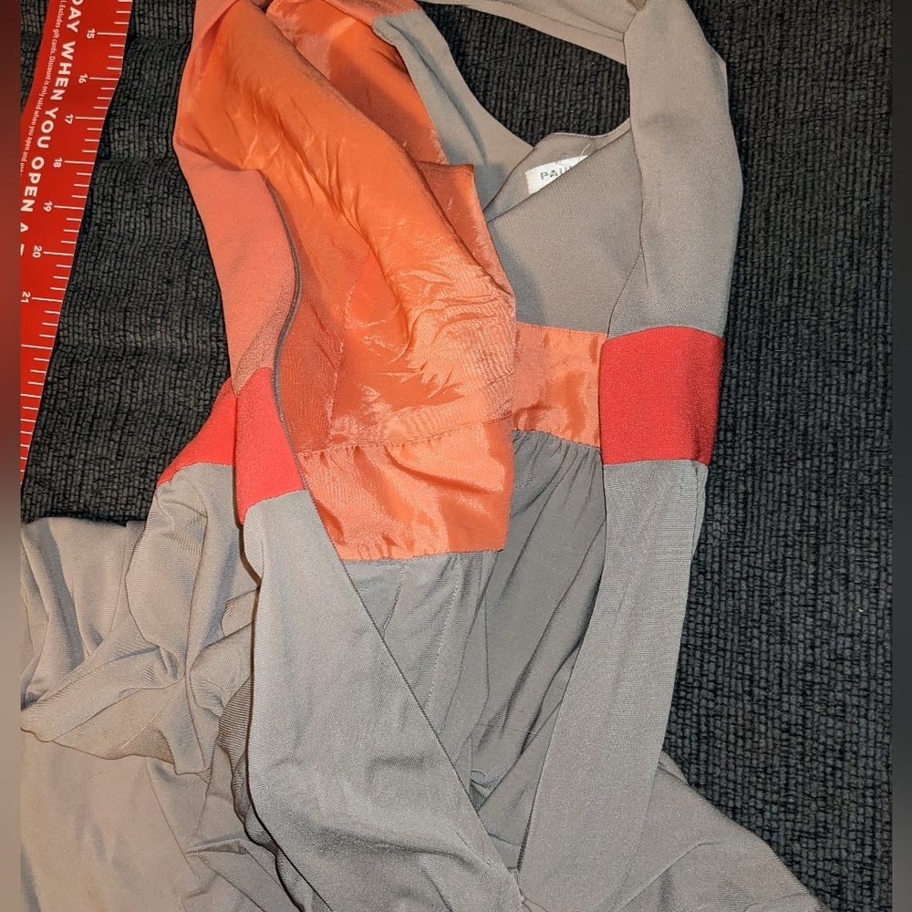 Paule Ka Color Block Stretchy Dress - image 5